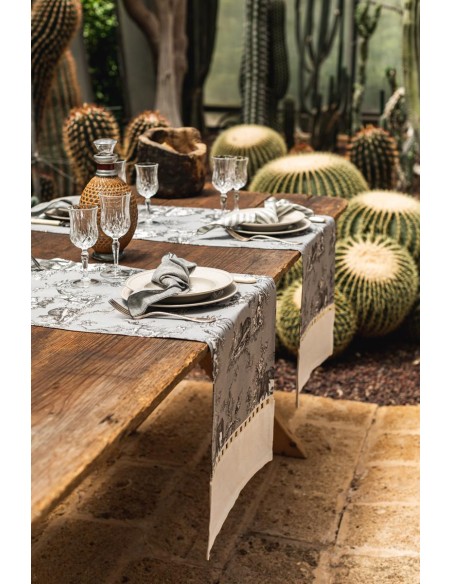 Riviera Runner in Stain Resistant Cotton