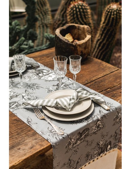 Riviera Runner in Stain Resistant Cotton