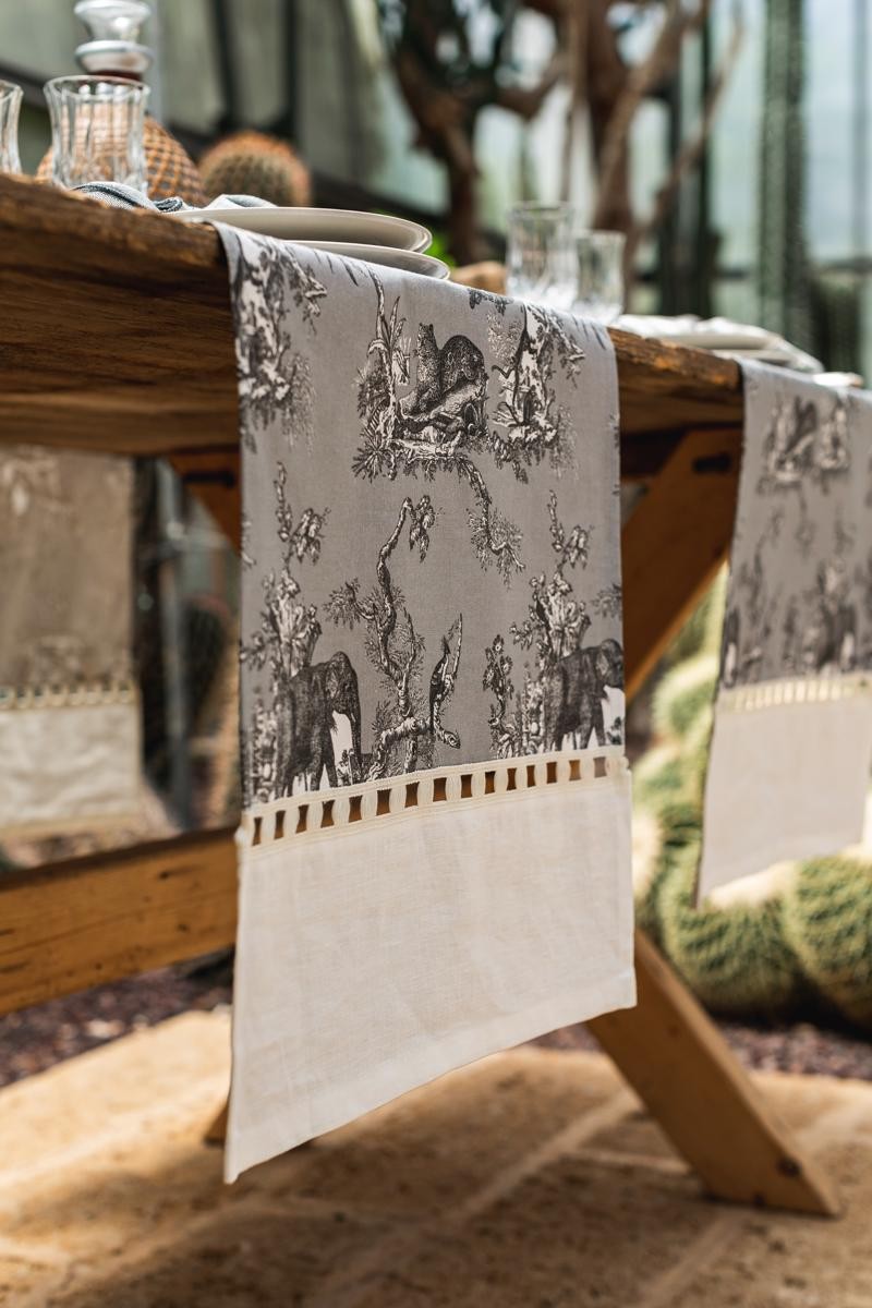 Riviera Runner in Stain Resistant Cotton