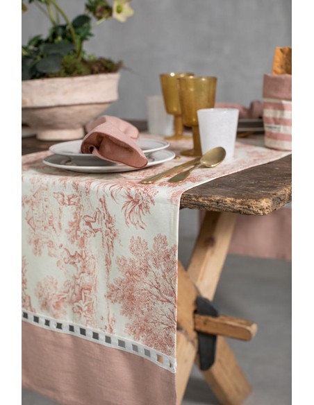 Riviera Runner in Stain Resistant Cotton