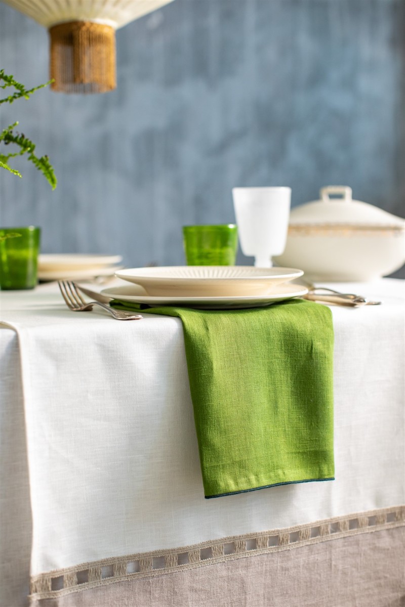 Riviera Runner in Stain Resistant Linen