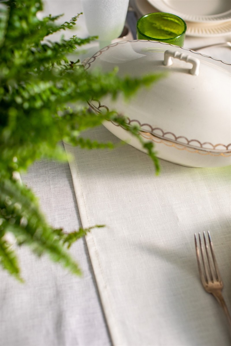 Riviera Runner in Stain Resistant Linen