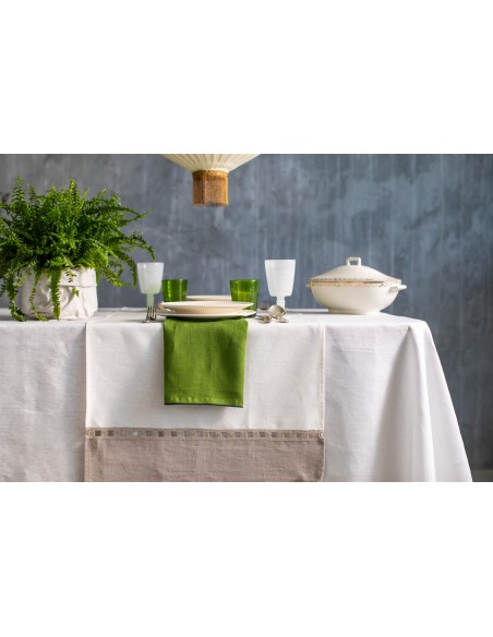 Riviera Runner in Stain Resistant Linen