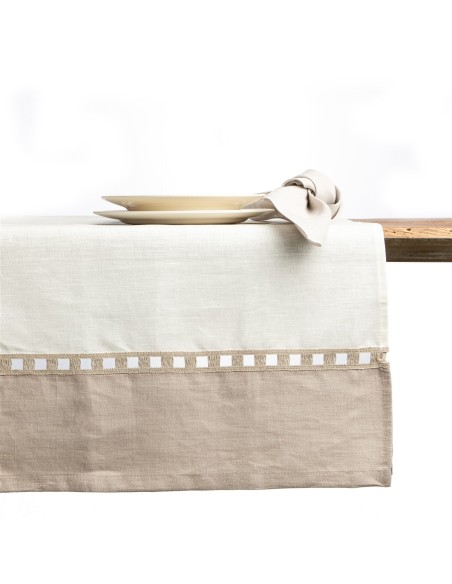 Riviera Runner in Stain Resistant Linen