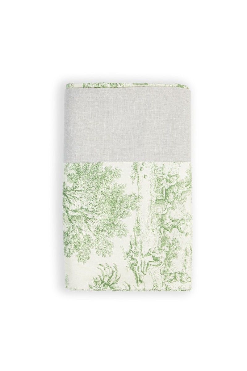 Nappe en coton Bauhaus enduit