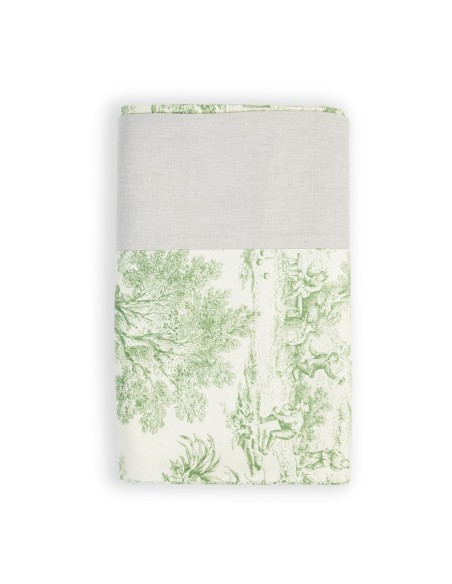 Nappe en coton Bauhaus enduit