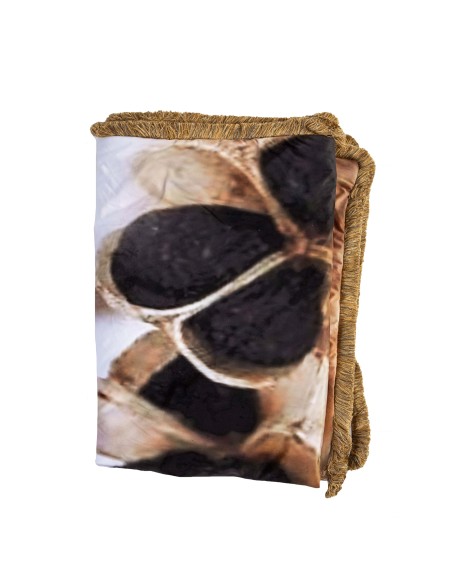 Petals Velvet Fringe Bedspread