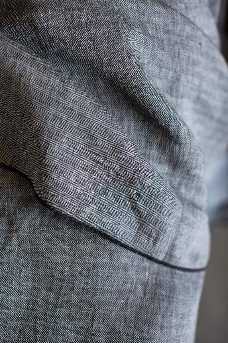 Drap de lin Jacquard