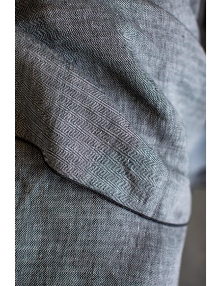 Drap de lin Jacquard