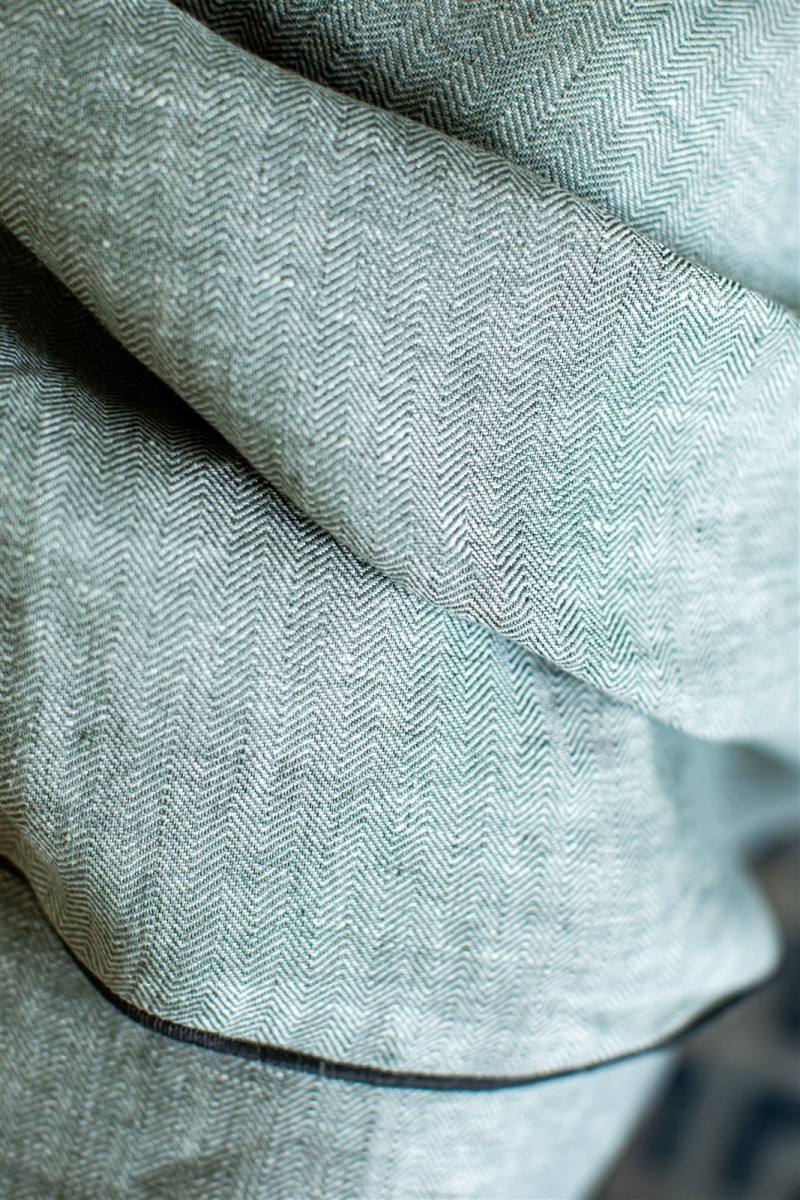 Drap de lin Jacquard