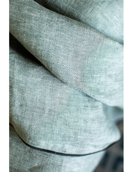 Drap de lin Jacquard