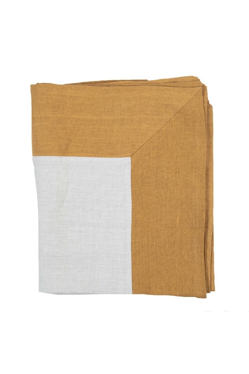 Stain Resistant Linen Bauhaus Tablecloth