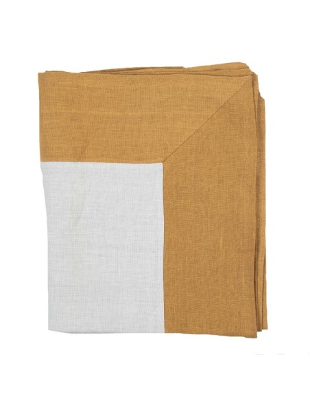 Stain Resistant Linen Bauhaus Tablecloth
