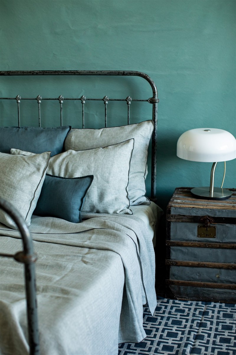 Jacquard Linen Sheet