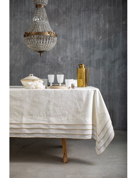Sfogliatella  Nappe en lin enduit