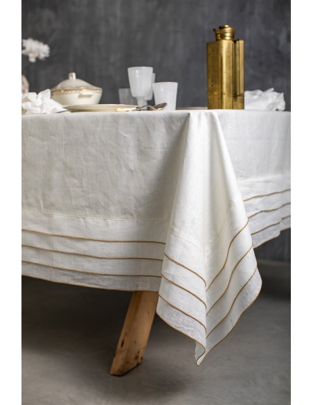 Sfogliatella  Nappe en lin enduit