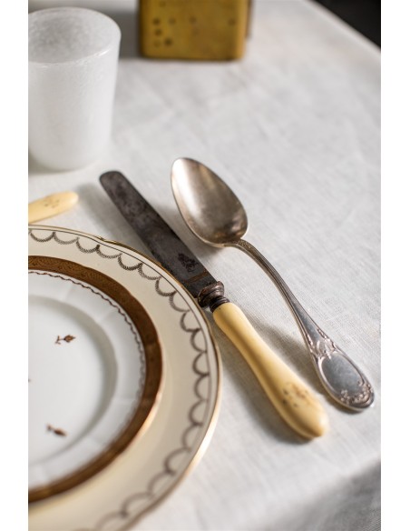 Sfogliatella  Nappe en lin enduit