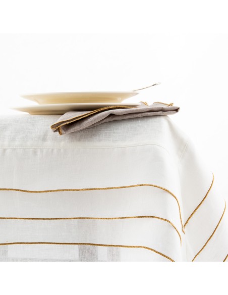 Sfogliatella  Nappe en lin enduit