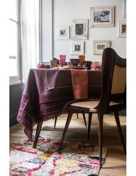 Sfogliatella  Nappe en lin enduit