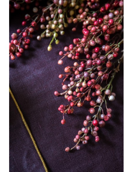 Stain Resistant Linen Sfogliatella Tablecloth