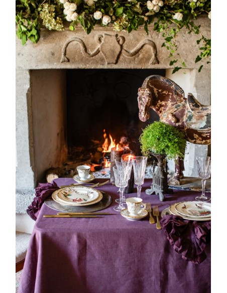 Sfogliatella  Nappe en lin enduit