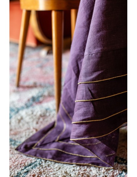 Sfogliatella  Nappe en lin enduit