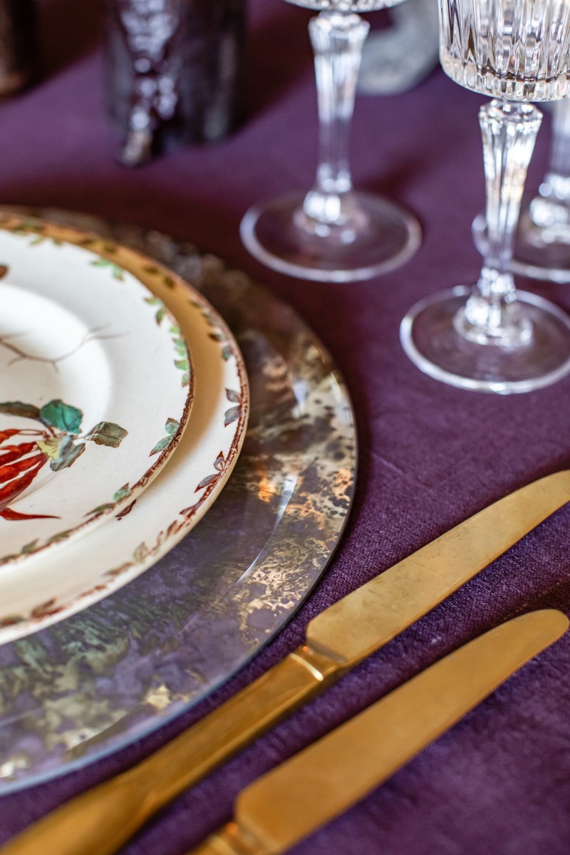 Stain Resistant Linen Sfogliatella Tablecloth