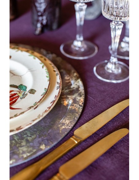 Sfogliatella  Nappe en lin enduit