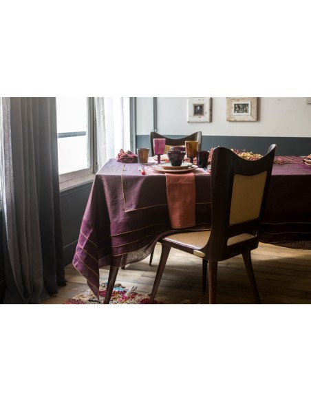 Sfogliatella  Nappe en lin enduit