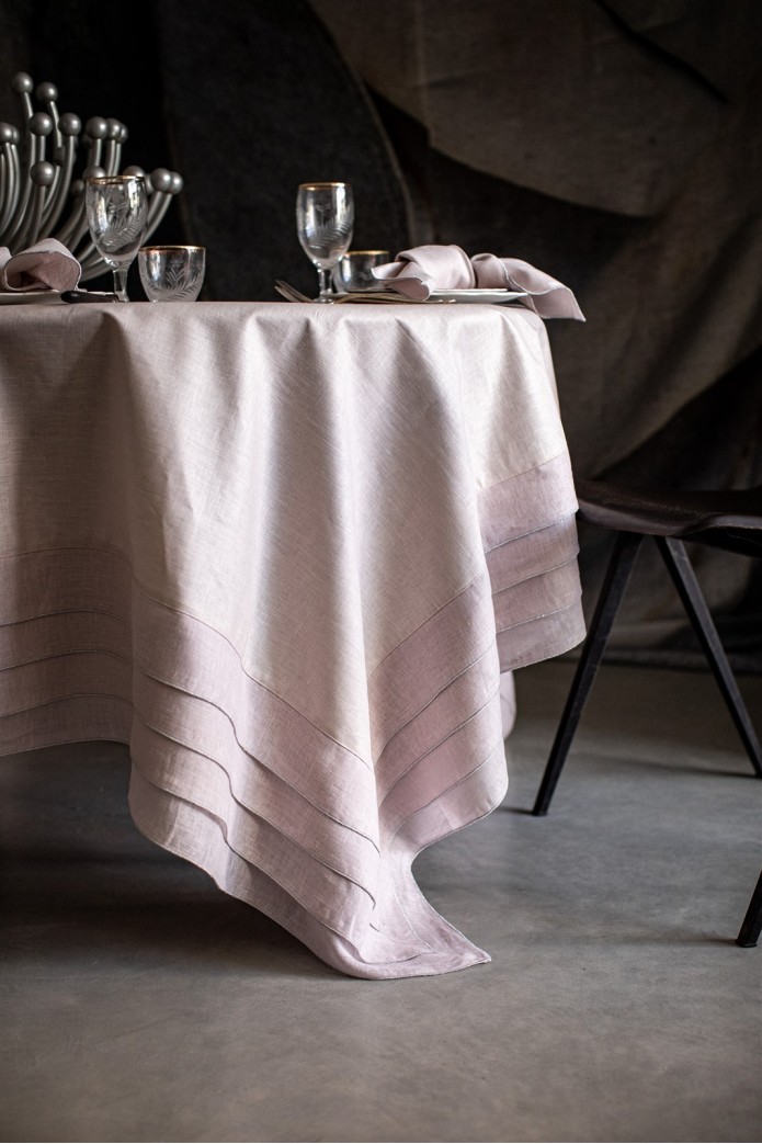 Sfogliatella  Nappe en lin enduit 2