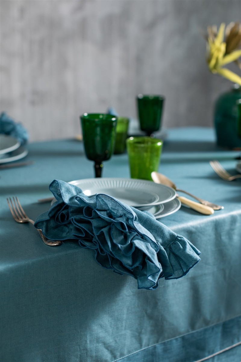 Sfogliatella  Nappe en lin enduit