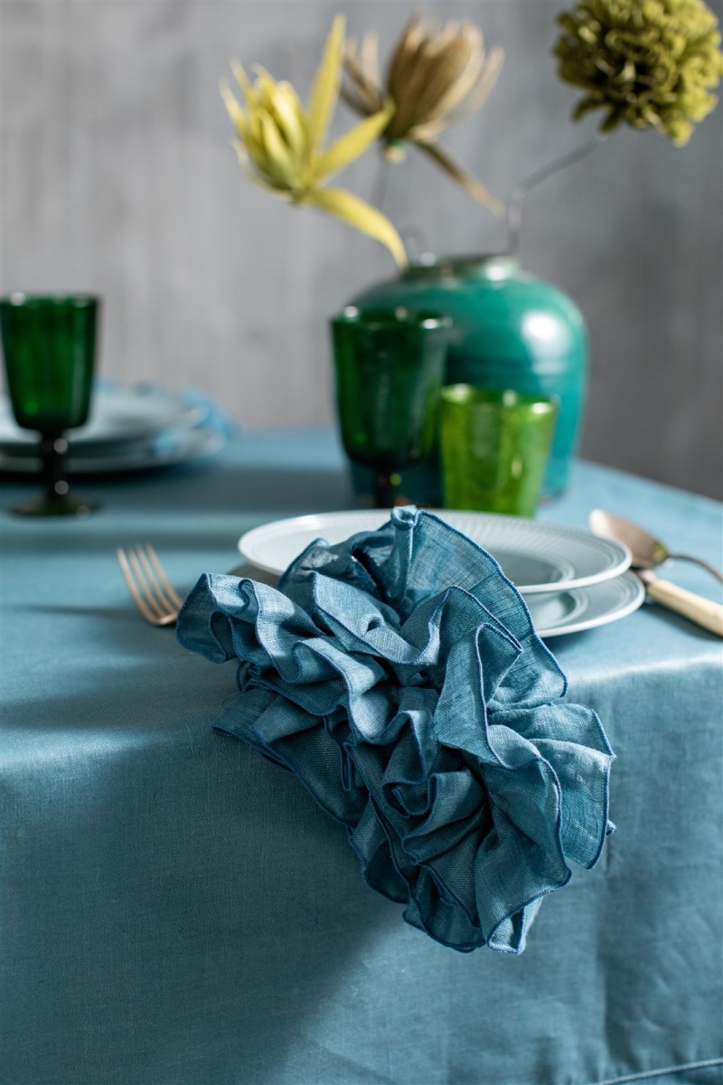 Sfogliatella  Nappe en lin enduit