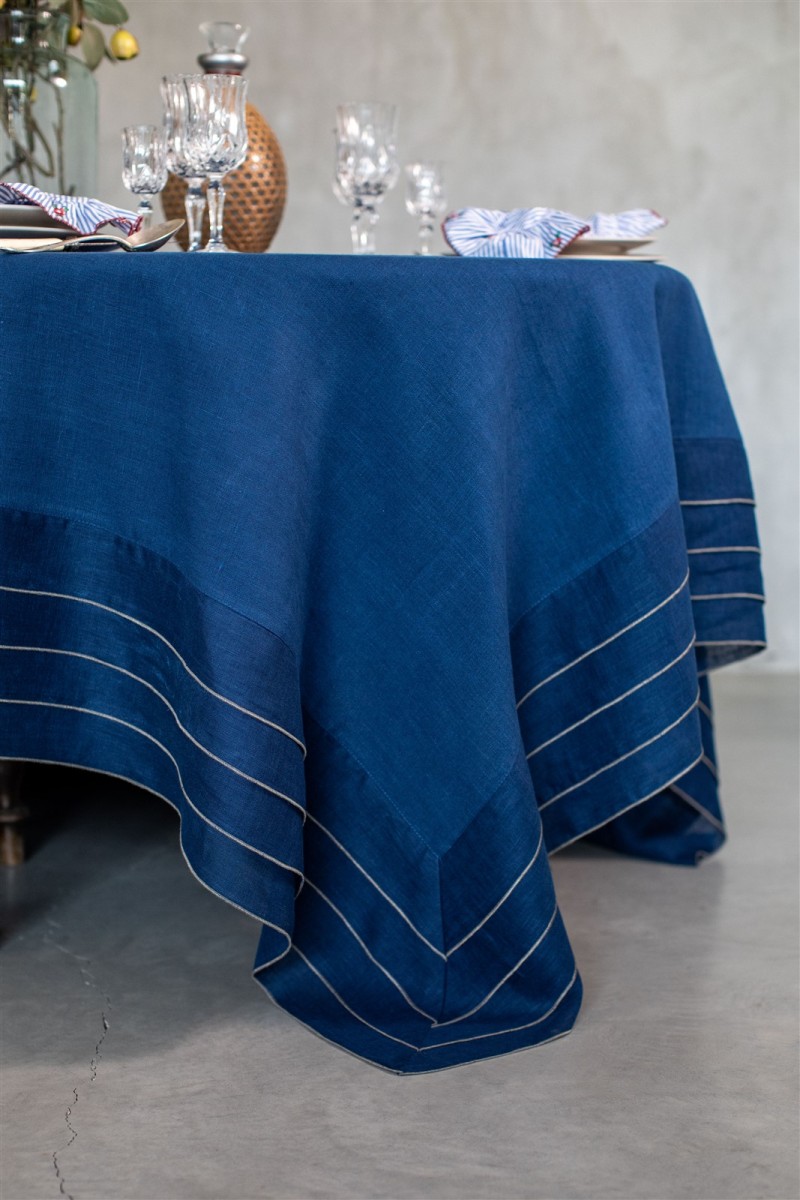 Sfogliatella  Nappe en lin enduit