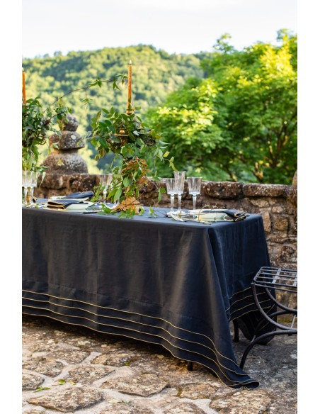 Sfogliatella  Nappe en lin enduit