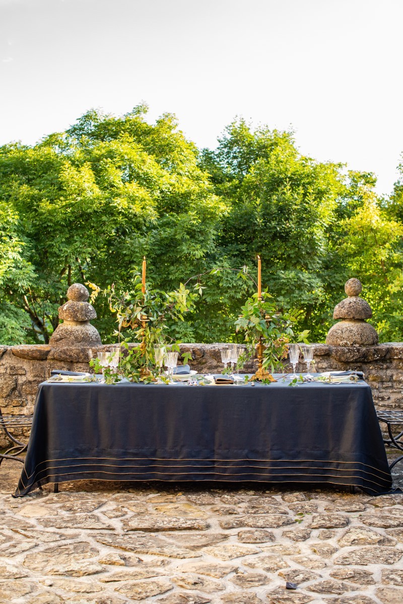 Sfogliatella  Nappe en lin enduit