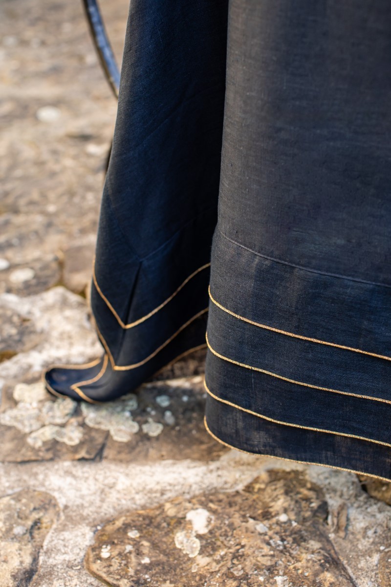 Sfogliatella  Nappe en lin enduit