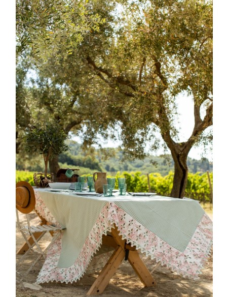 Amalfi Cotton Tablecloth