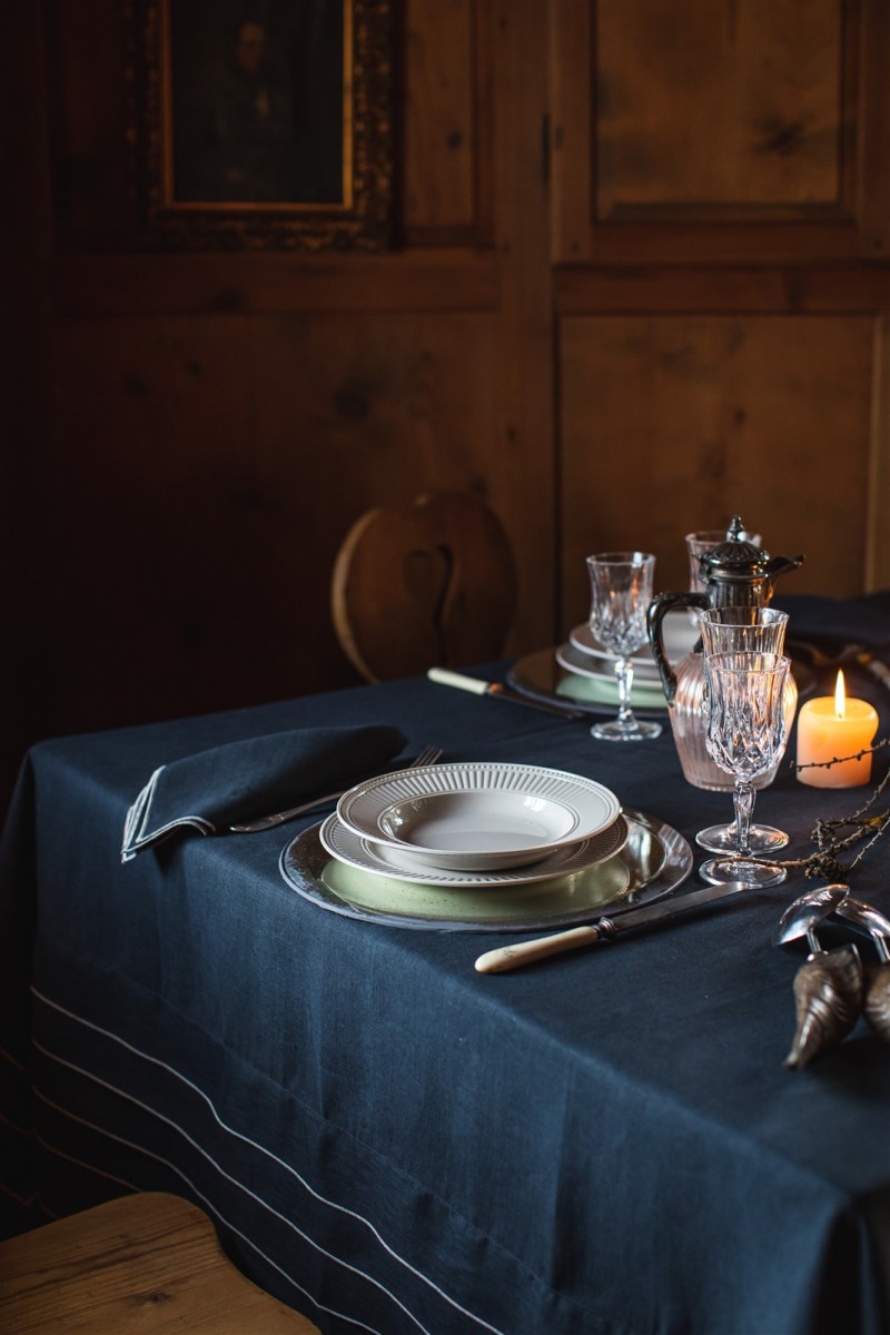 Nappe en lin Sfogliatella