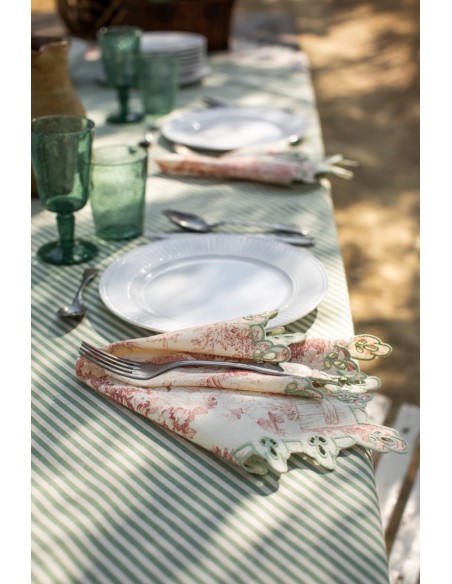 Amalfi Cotton Tablecloth