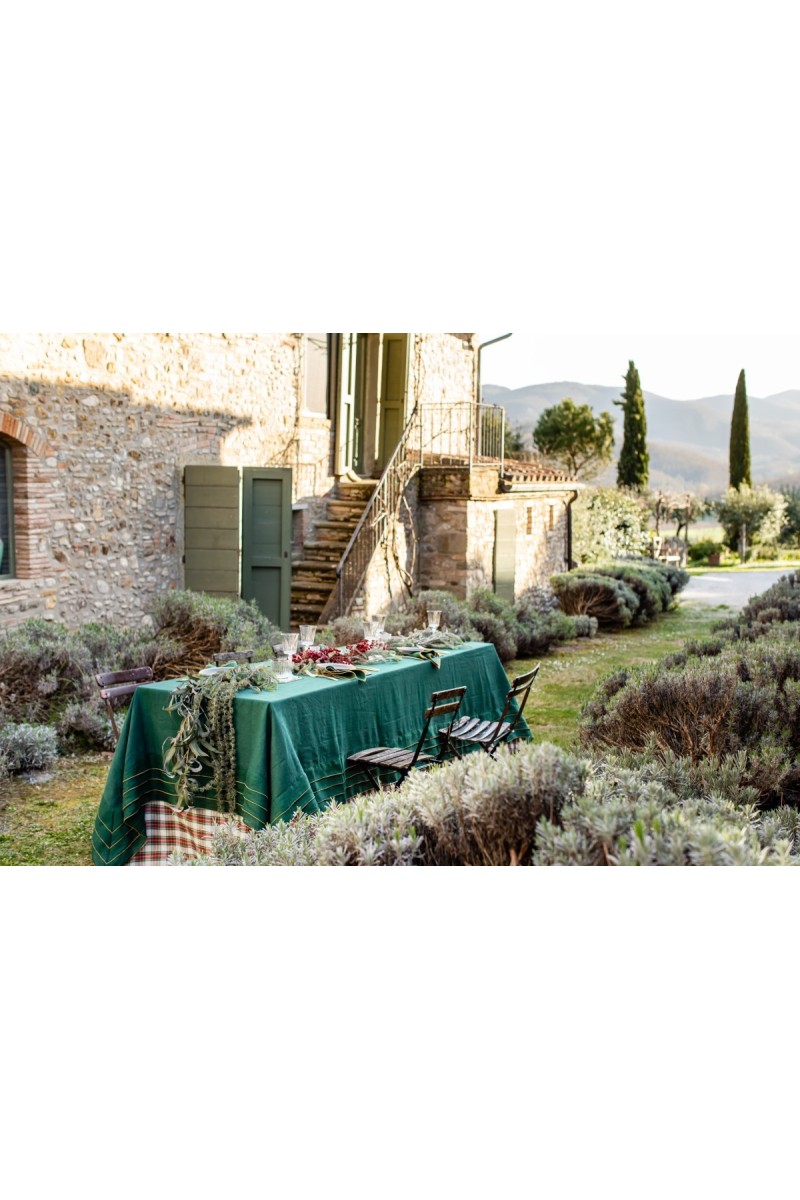Linen Sfogliatella Tablecloth