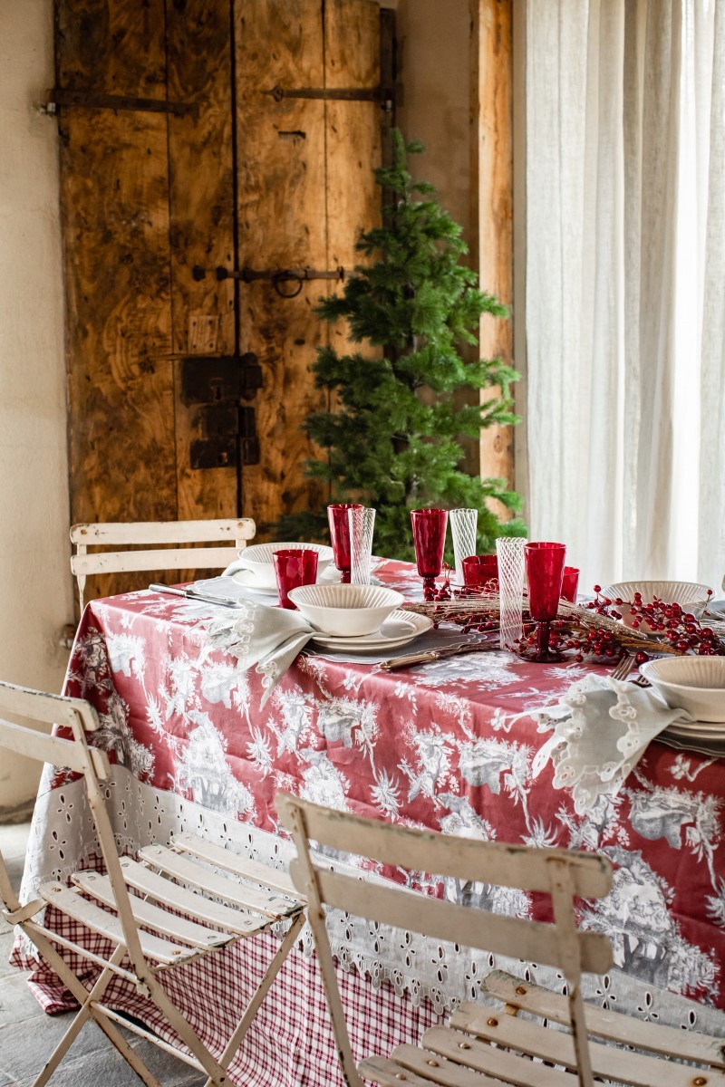 Amalfi Cotton Tablecloth