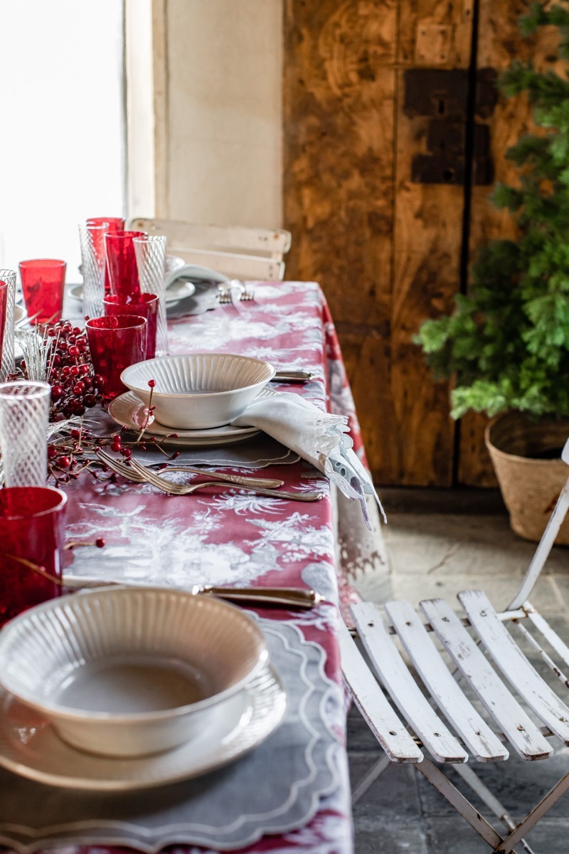 Amalfi Cotton Tablecloth