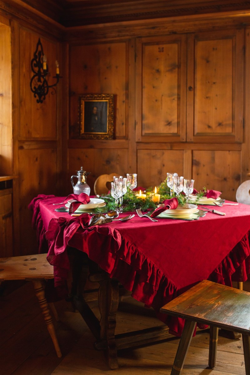 Nappe en lin Gitane