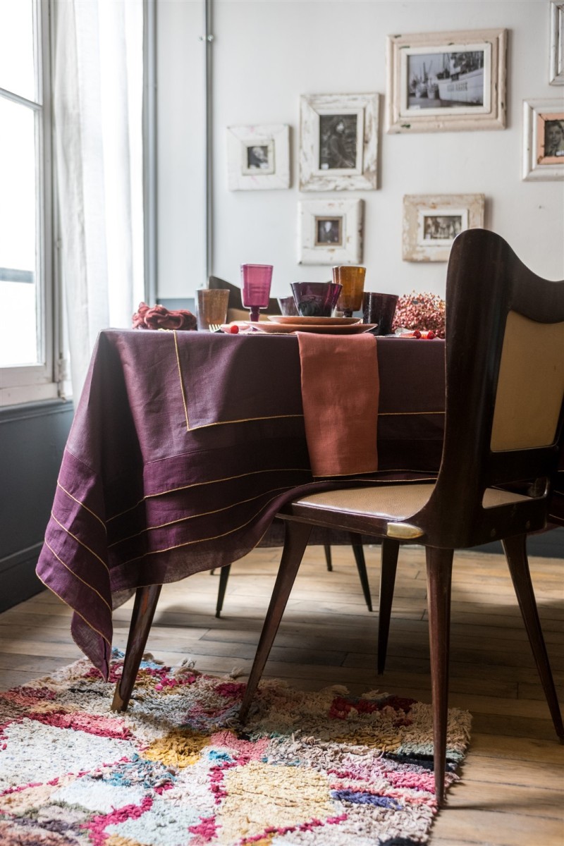 Nappe en lin Sfogliatella