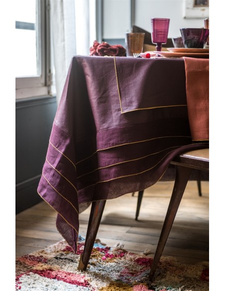 Linen Sfogliatella Tablecloth