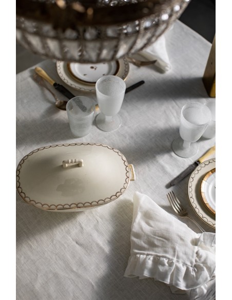 Nappe en lin Sfogliatella