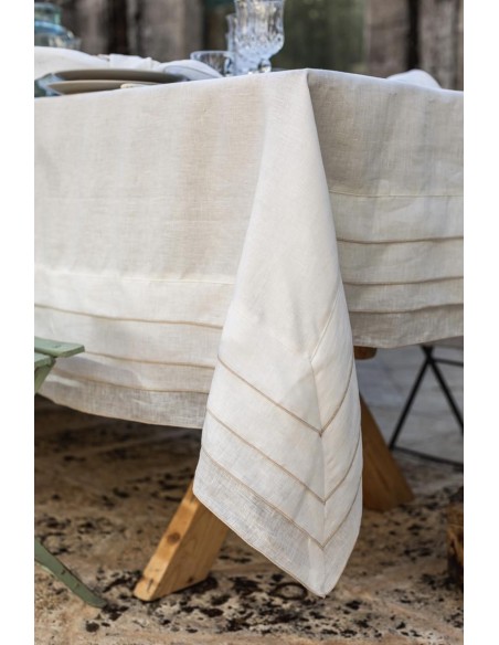 Linen Sfogliatella Tablecloth