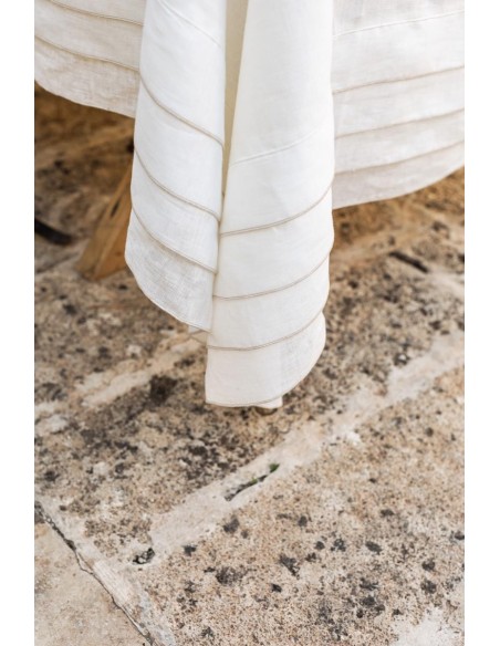 Linen Sfogliatella Tablecloth