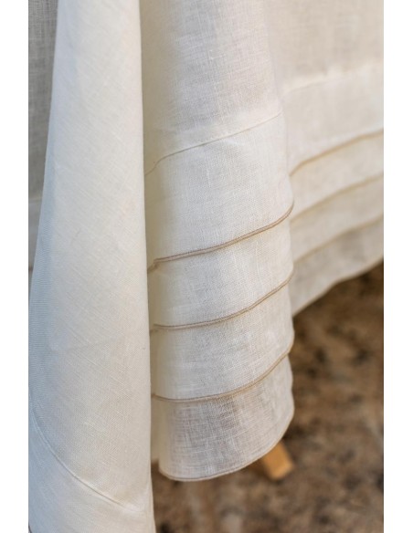 Linen Sfogliatella Tablecloth