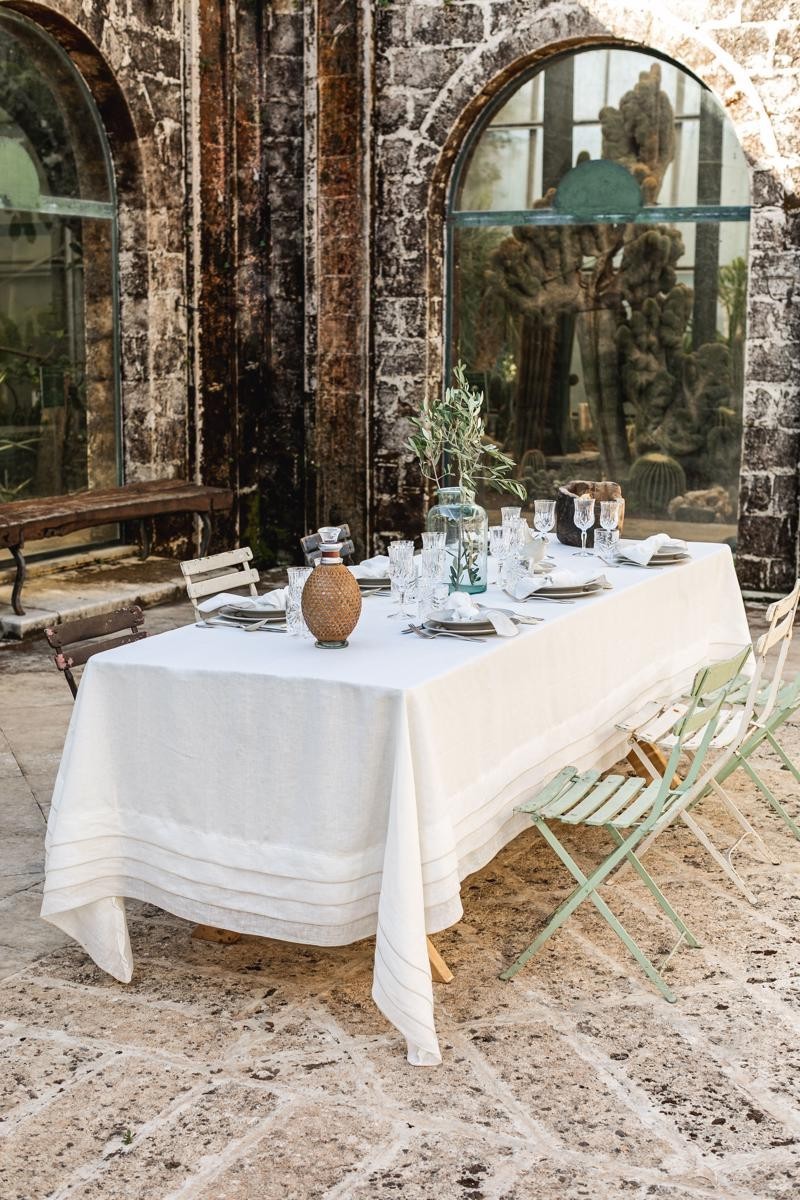 Nappe en lin Sfogliatella